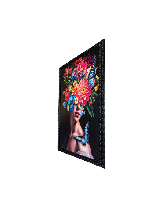 Flowers Head Wall Art