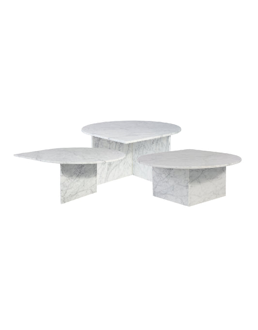 Mailer Carrara Marble Coffee Table