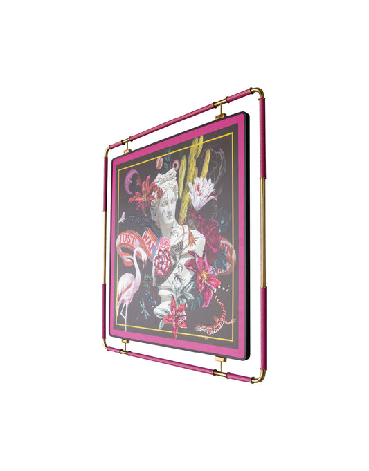 David and Flowers Wall Art