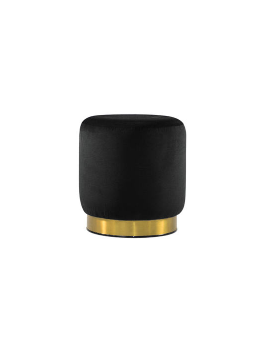 Home Black Ottoman A