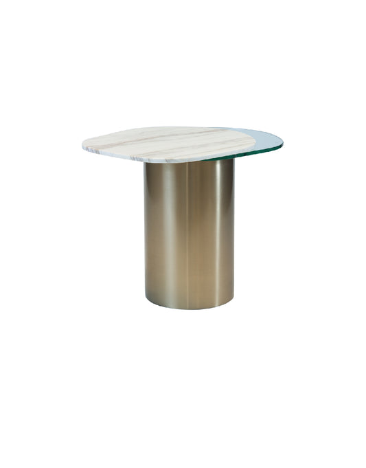 Yves Volakas Marble Side Table