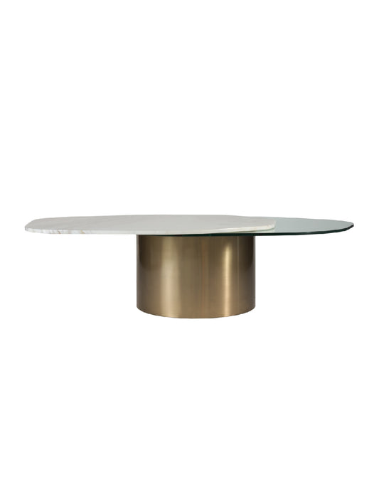 Yves Volakas Marble Coffee Table