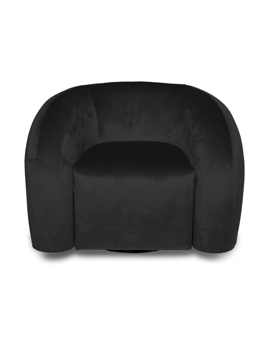 Bobby Black Accent Chair A