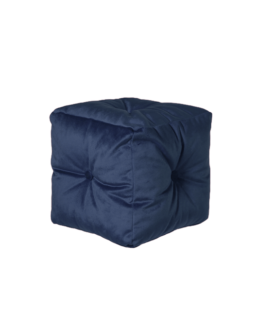 FOREVER MIDNIGHT CUBE PILLOW