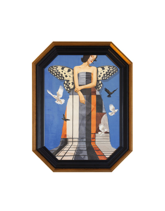 Butterfly Dress Wall Art