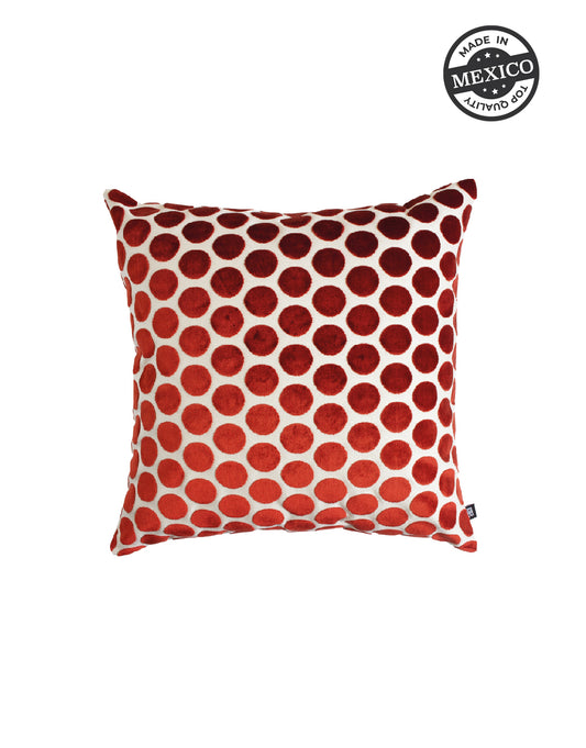 Buttons Red Duo Pillow
