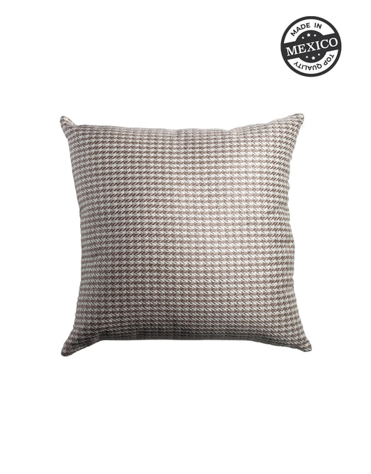 Check Flax Uni Pillow
