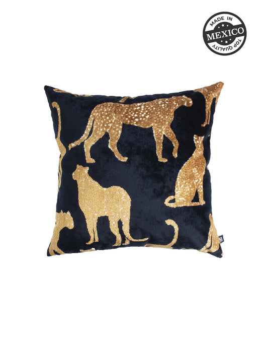 Cheetah Ebony Duo 24" Pillow