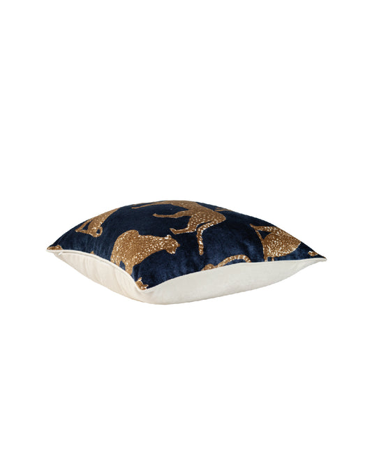 Cheetah Teal Duo 24" Pillow