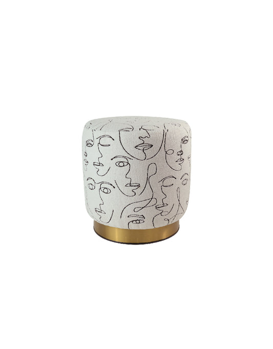 Home Nibo Time Face Ottoman B