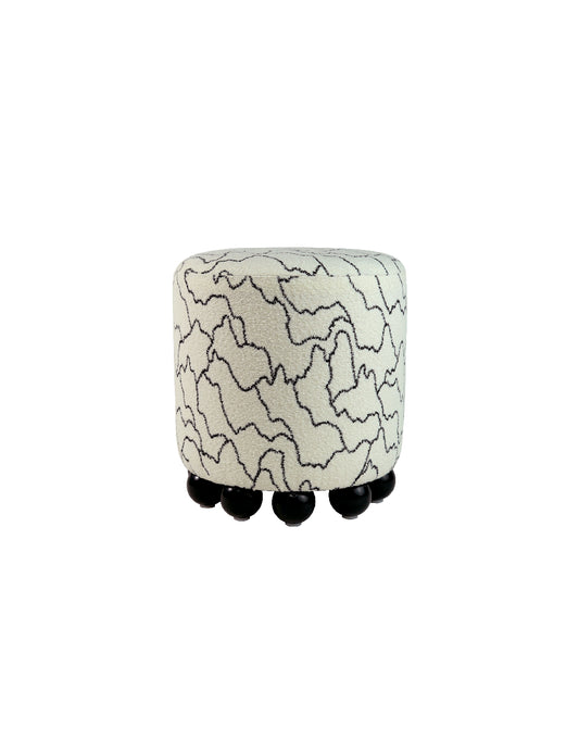Agnes July Sewing Ottoman B