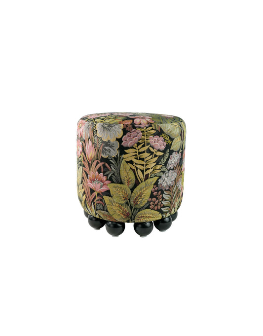 Agnes Lisbon Black Ottoman B