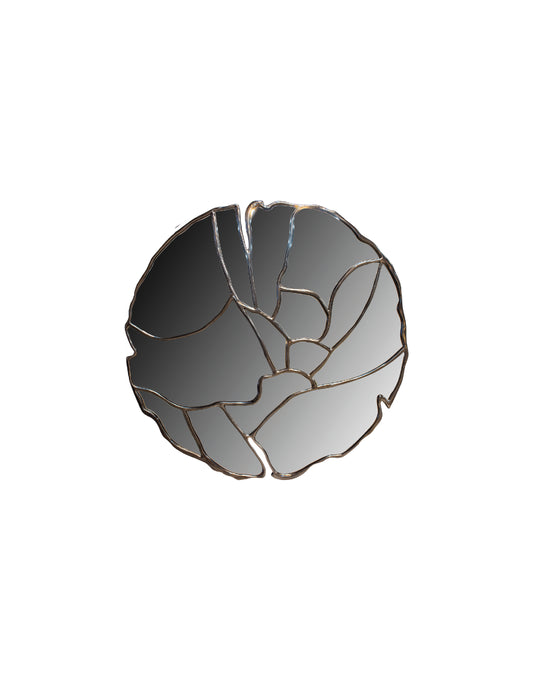 Benedetto Silver Mirror
