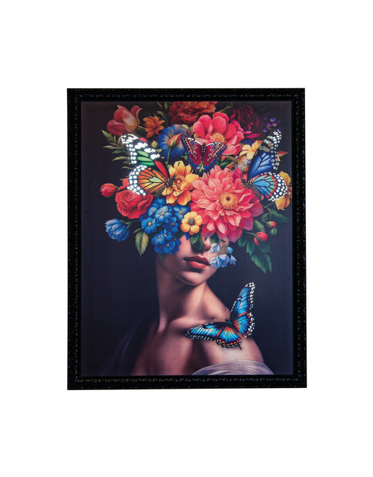 Flowers Head Wall Art