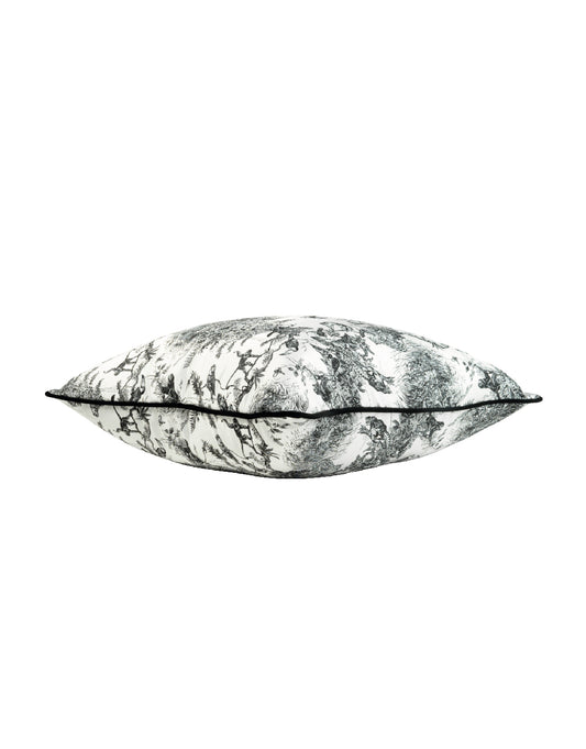 July Black Jungle Uni 24" Pillow- SEPTEMBER
