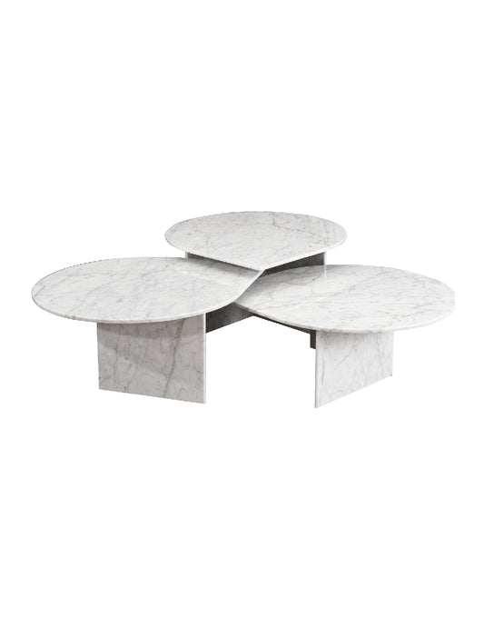 Mailer Carrara Marble Coffee Table