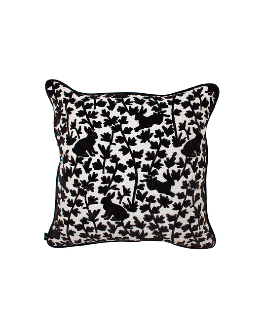 LUV BUNNY EBONY DUO 24" PILLOW