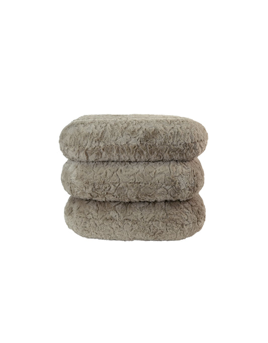 Amira Zen Piedmont Putty Ottoman B