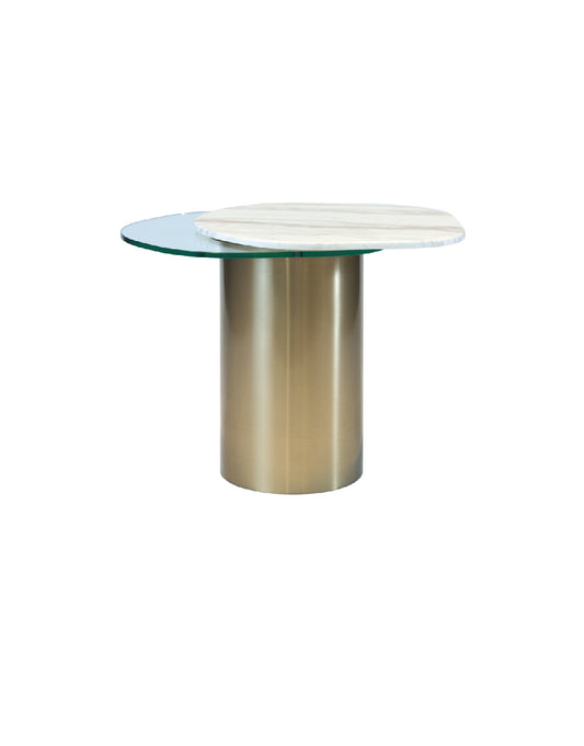 Yves Volakas Marble Side Table