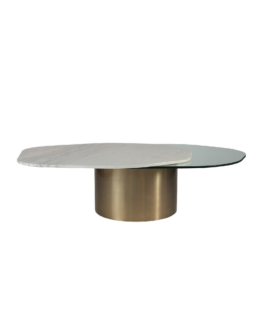 Yves Volakas Marble Coffee Table