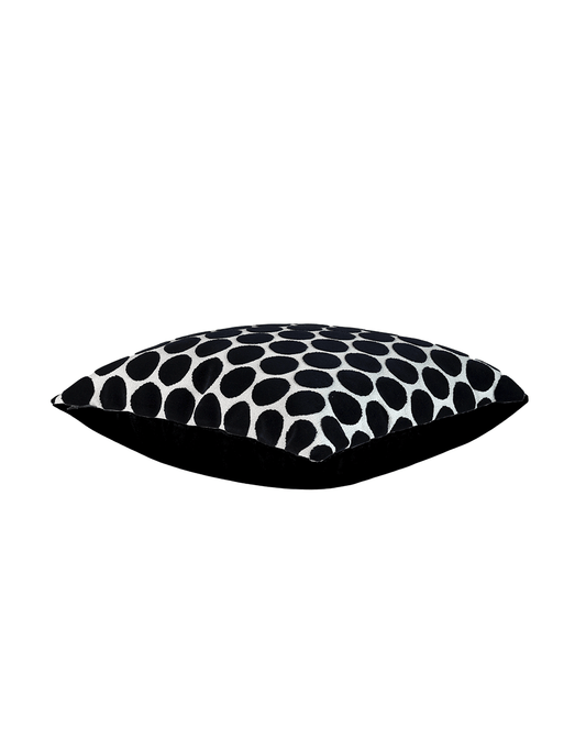 BUTTONS BLACK DUO PILLOW