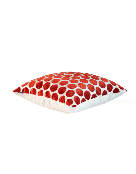 BUTTONS RED DUO PILLOW