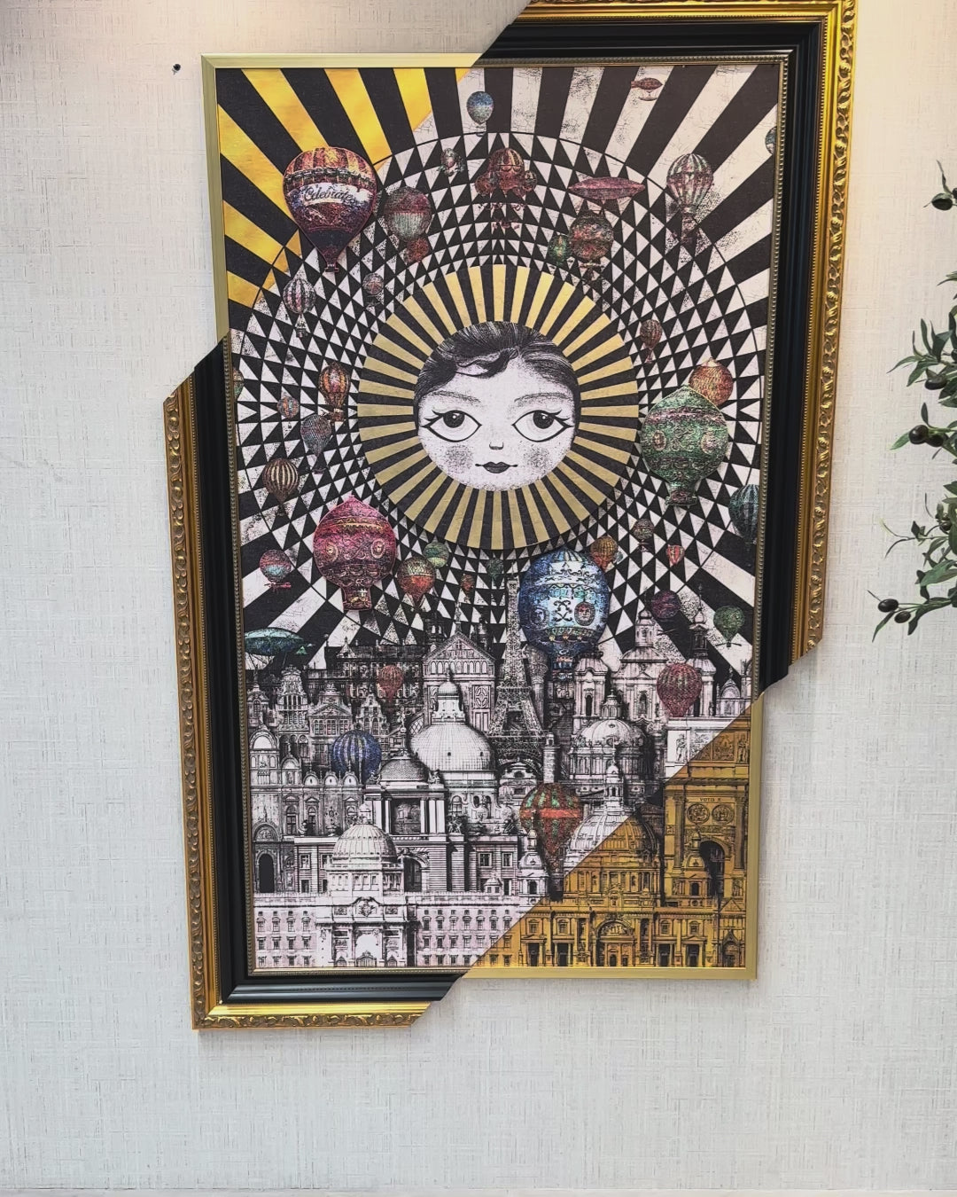 Sunny City Wall Art